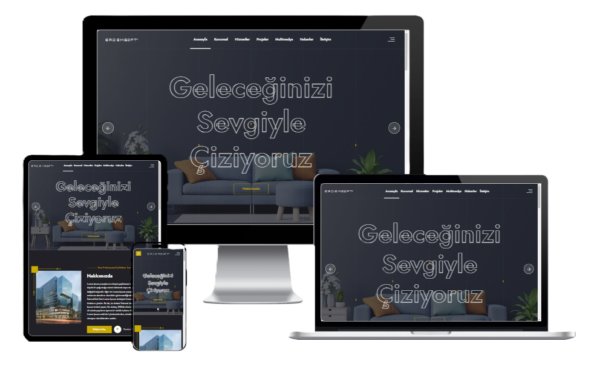 Dekorasyon ve İç Tasarım Hazır Web Sitesi Yazılımı