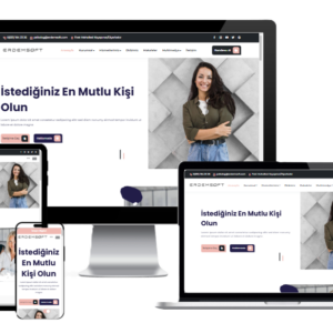Psikolog, Pedagoji, Psikiyatri Hazır Web Sitesi Yazılımı
